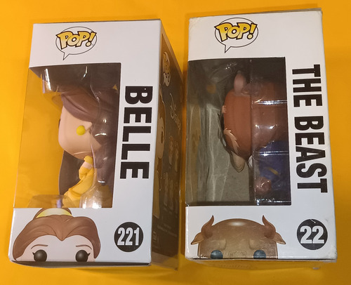 La Bella Y La Bestia #221 Y #22 Funko Pop! (Usado)