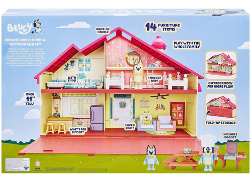 Casa Y Bbq Playset Mega Bundle Para Niños En Edad Preescolar