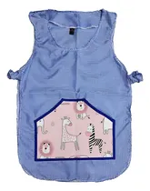 Comprar Ponchito Pintorcito Jardín Nena Bolsillo Con Dibujitos #2