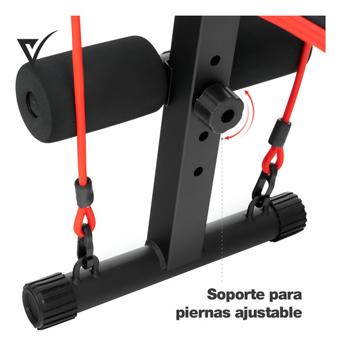 Banco De Pesas Plegable Para Ejercicio Ajustable Multiusos