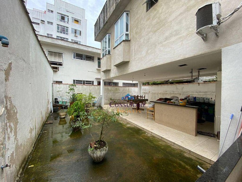 Imagem 22 de 25 de Casa Com 5 Dormitórios Para Alugar, 300 M² Por R$ 10.000,00/mês - Embaré - Santos/sp - Ca1460