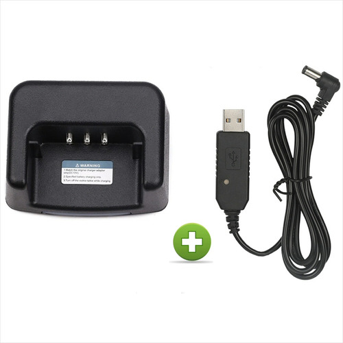 Cargador Usb 5v Para Radio Baofeng Dm-1801, Dm-860, Bf-h6