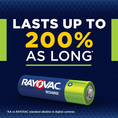 Pila Recargable Precargada Aa 1.2 V Rayovac / 4 Piezas
