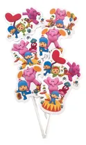 Comprar Topper Para Cupcackes Personalizados X 12 Pocoyó