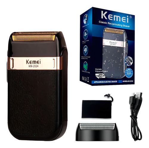Babeador Elétrico Kemei Shaver Km 2024