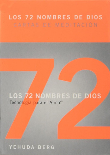 Libro: Los 72 Nombres De Dios. Baraja De Meditacion. (spanis