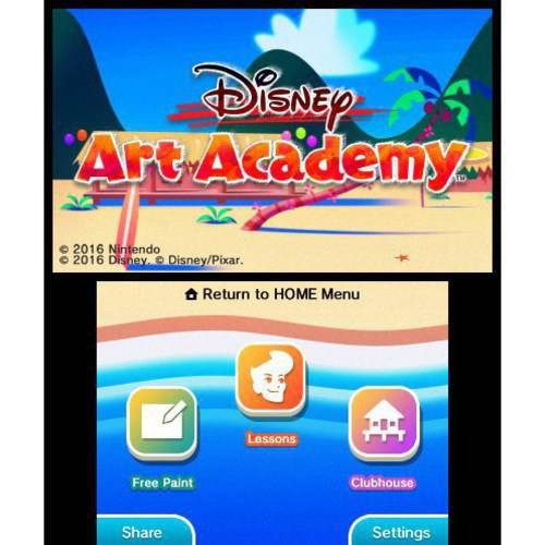 Academia De Arte De Disney (nintendo 3ds)