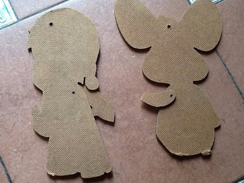 Mono Relojero Topo Gigio Madera Colgantes Retro Articulado !