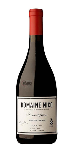 Vino Domaine Nico Grand Mere Pinot Noir 750ml 