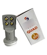 Comprar Lnbf Quadruplo Banda Ku Universal - Para Até 4 Receptores