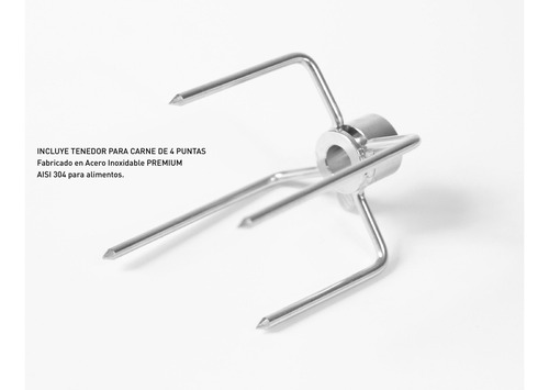 Kanka - Kit De Anillo, Espada Y Motor Para Parrilla Redonda