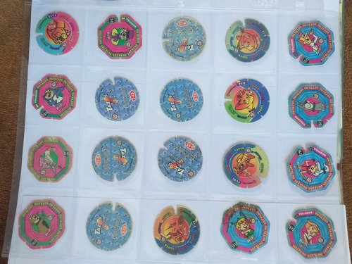 Colección Completa - Tazos Hanna Barbera Y Los Simpson (Usado)