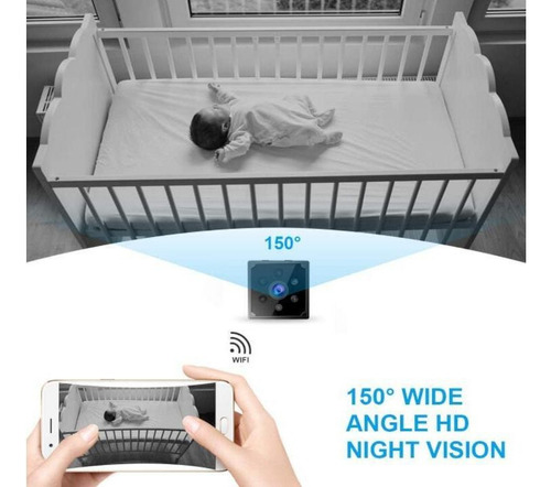 4k Wifi Portátil Hd Mini Cámara Espía Inalámbrica