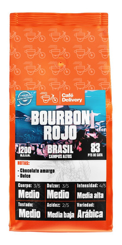 Café Bourbon Brasil De Campos Altos 1kg En Grano O Molido