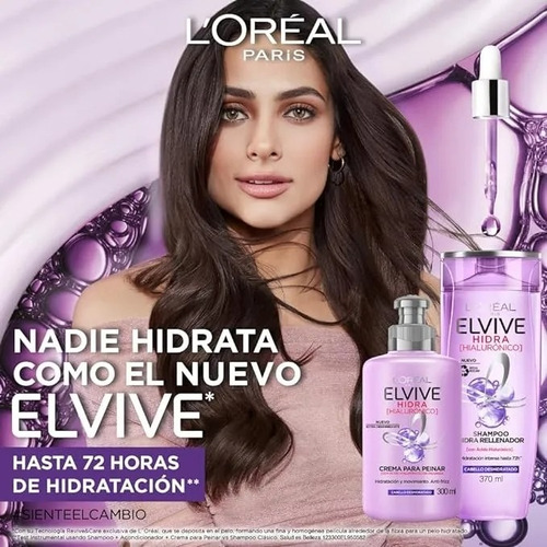Rutina Elvive Hidra Hialurónico Kit De 4 Piezas ***