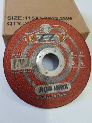 Disco de corte de acero inoxidable Guepar 115 X 1 30 22 mm Unid X