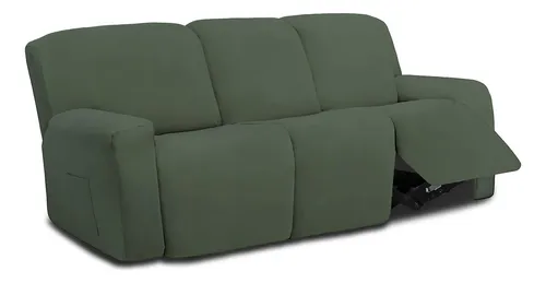 Slipcover Easy-going Microfiber Stretch Sectional Recliner