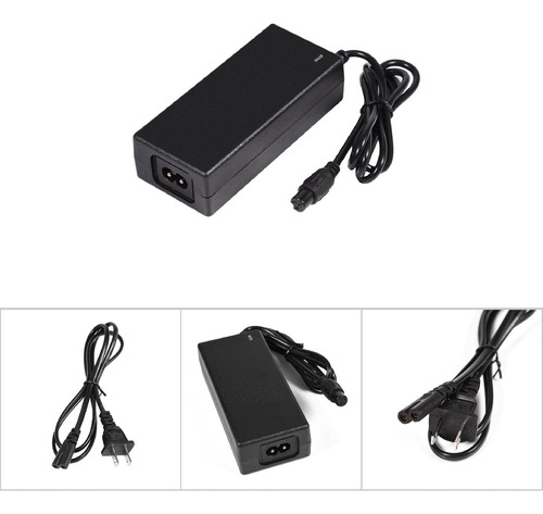 Cargador Electrico Pour Scooter, 42v2a Cargador Seguro De