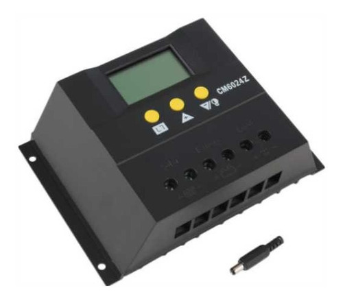 Regulador Controlador Solar Pwm 60 Amp Digital Usb 12-24 Vdc