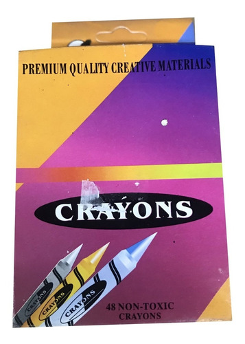 Crayon Crayones Ceritas Ceras X48