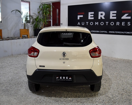 Renault Kwid Intens 1.0 Nafta 2018 Blanco Excelente Estado!!