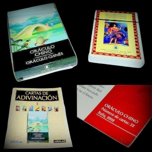 Silant Combo X 2 Oráculos Chino + Kalachakra Cartas Aguilar