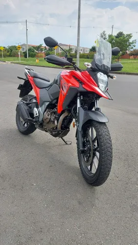 V-strom 250 Sx 2025 Multicolor Placa En H
