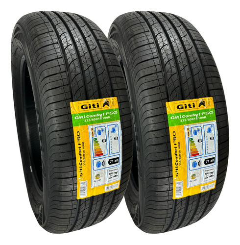 02 Pneus Novos Originais Byd Song Pro 225/60r18 Giti +brinde