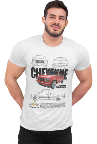 Playera Cheyenne 400 Ss/ Chevrolet/ Coches/ Adulto & Niño