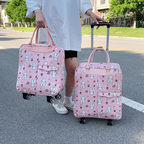 Mala De Viagem Com Rodinhas E Rodas, Bolsa De Bagagem, Bolsa
