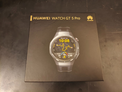 Relógio Smartwatch Huawei Watch Gt5 Pro Preto Preto