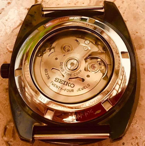 Relógio Seiko Diver Gigante Pvd Ninja Ufo Recraft