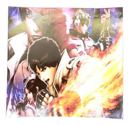Adesivo Skin Para Xbox 360 Slim The King Of Fighters 14 Kof