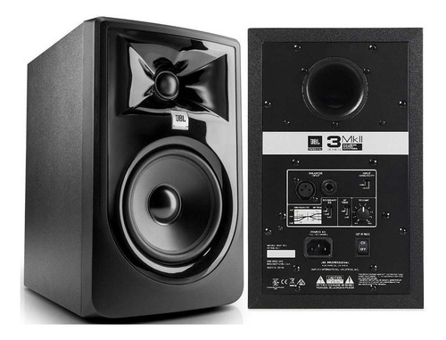 Monitor De Referência Jbl 305p Mk2 5pol Bivolt - O Par - 127/220v