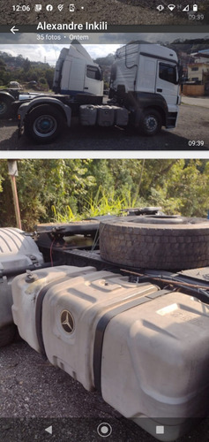 Imagem 9 de 13 de Mercedes Axor 2035 Teto Alto Ano 2008