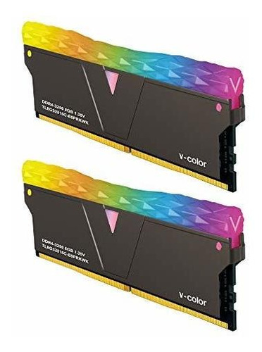 V-color Prism Pro Rgb 16 Gb (2 X 8 Gb) Ddr4 3200 Mhz (pc4-25