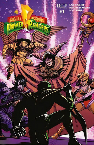 Mighty Morphin Power Rangers #1g: No Aplica, De Higgins, Kyle. Serie No Aplica, Vol. No Aplica. Editorial Kamite Comic, Tapa Blanda, Edición 1 En Español