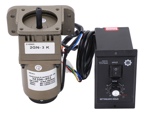 Motor Monofásico Ac 220v 6w Deceleración De Engranaje Asíncr