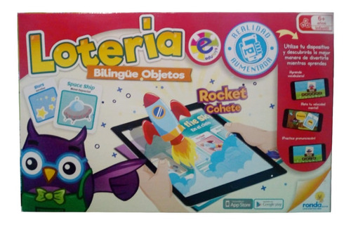 Loteria Bilingue Objetos Juego Para Niños +app Android/apple