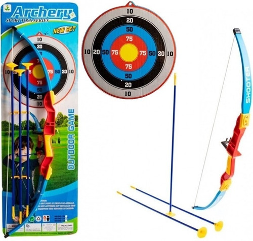 Arco Y Flecha Infantil Juguete Punteria Arqueria Aire Libre