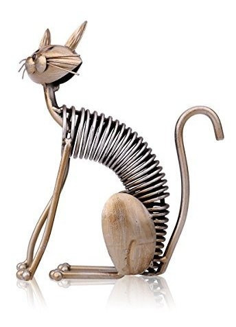 Too-arts, Escultura De Metal, Arte De Hierro, Gato, Primaver