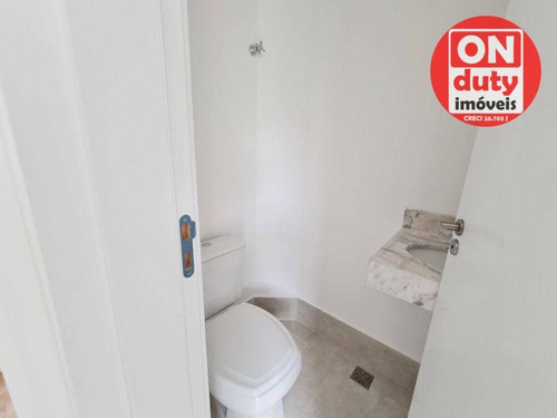 Imagem 28 de 30 de Triplex Com 3 Dormitórios À Venda, 190 M² Por R$ 1.150.000 - Gonzaga - Santos/sp - Vl0027