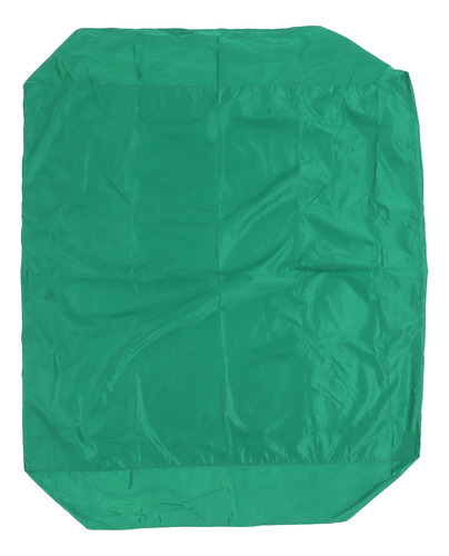 Toldo Protector De Piscina Cuadrado Verde Con Cordón