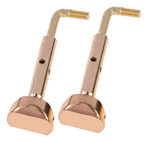 . 2 Piezas Barbilla Abrazadera De Tornillo De Cobre For 3/4