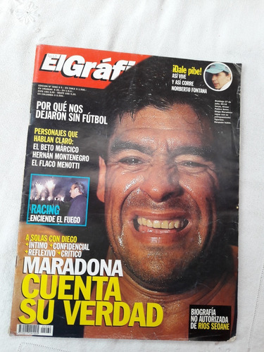 El Grafico Nº 4060 Año 1997 Maradona Cuenta Su Verdad