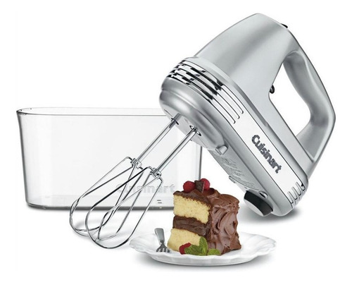 Batidora de inmersión Cuisinart Power Advantage HM-90 brushed chrome 127 V