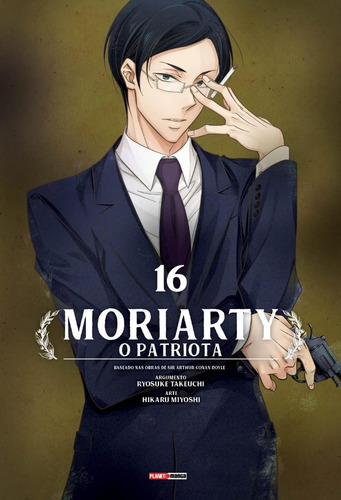 Moriarty 16! Mangá Panini! Novo E Lacrado