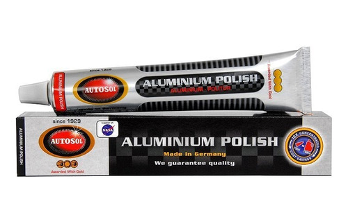 Autosol Metal Polish Alumínio Polidor Limpa Brilho Protege