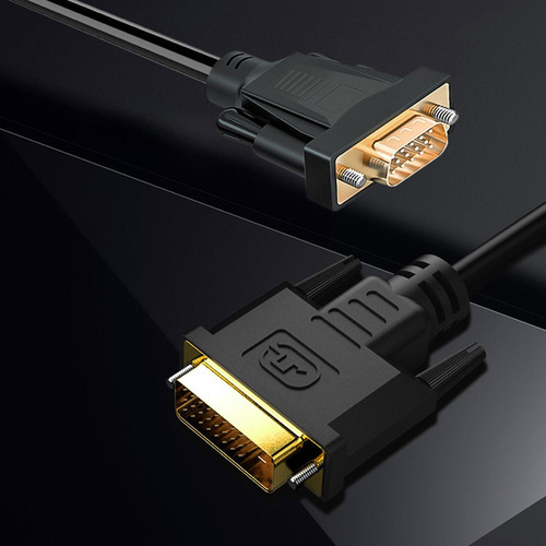 Adaptador De Cable Dvi A Vga 1080p Dvi D A Vga 1 Metro