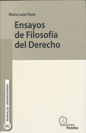Libro Ensayos De Filosofia Del Derecho Original